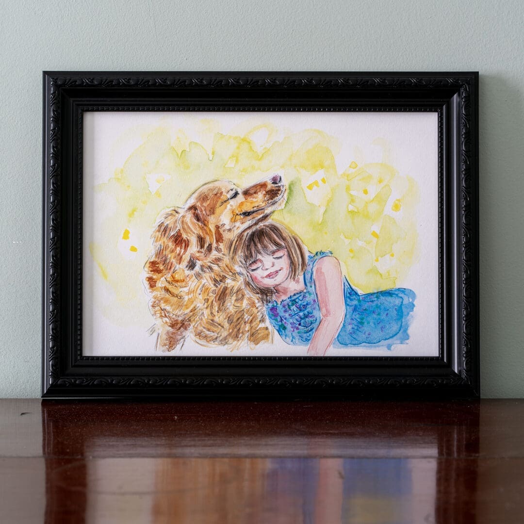 #dogillustration #dogart #dogowner #doglover #giftfordoglovers #mansbestfriend