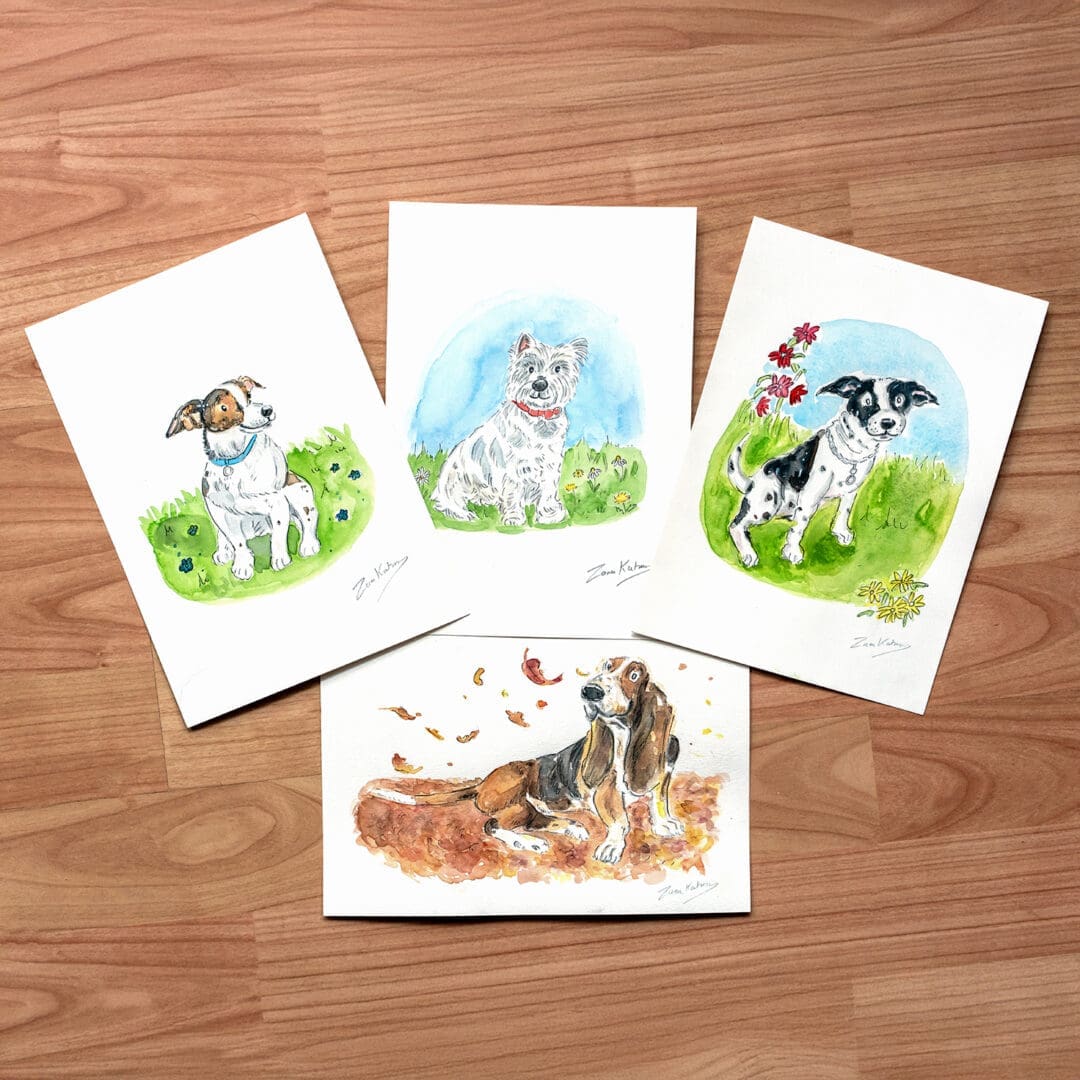#pets #petillustrations #petcommissions #paintings #petowners #petlovers #giftsforpetowners #dogs