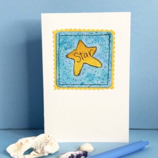 star card from csheehanart that can be used as thankyou or well done