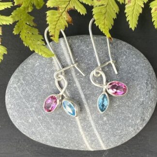 Topaz Twist Earrings