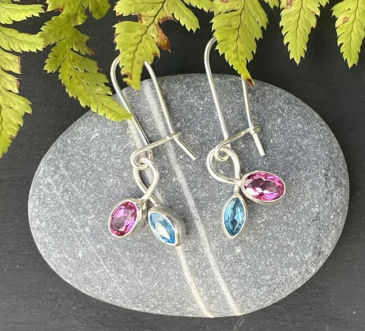 Topaz Twist Earrings