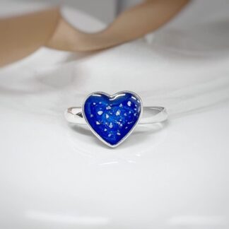 Memorial Ashes True Heart Ring