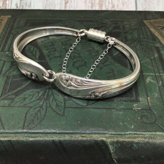 flower pattern spoon bracelet