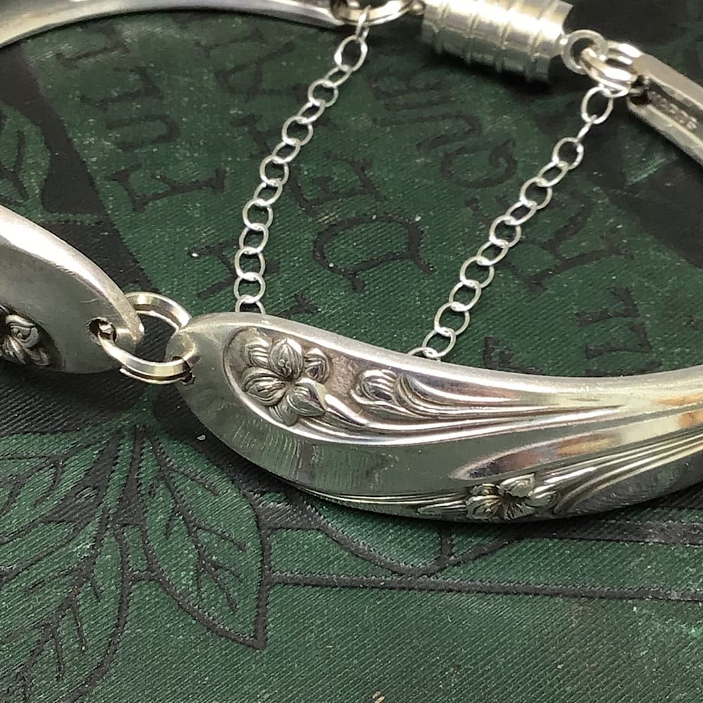 Vintage spoon handle bracelet - Image 2