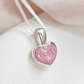 Memorial Ashes True Heart Necklace