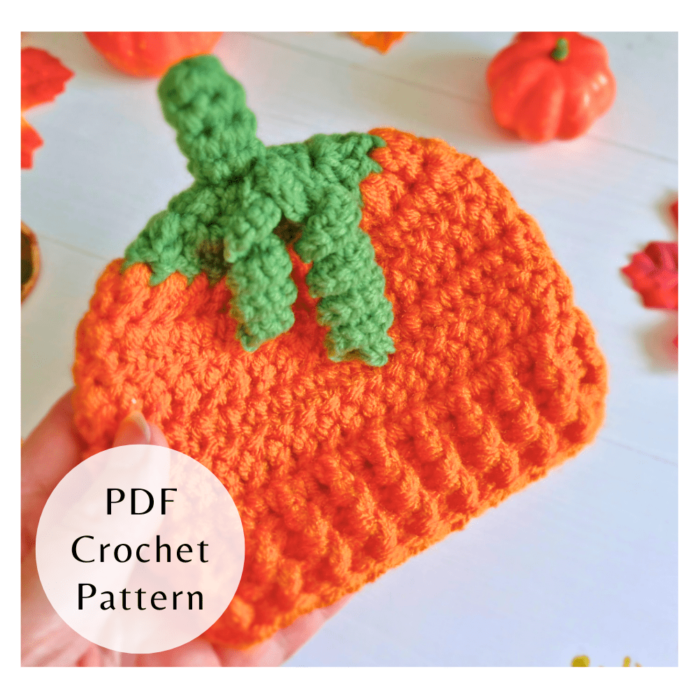 Pumpkin Baby Crochet Pattern – Hat, Booties or Set - Image 6