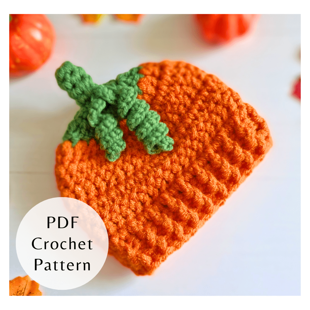 Pumpkin Baby Crochet Pattern – Hat, Booties or Set - Image 4