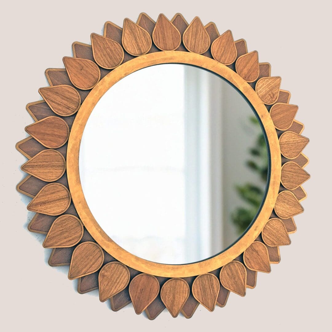 Mirror, round mirror