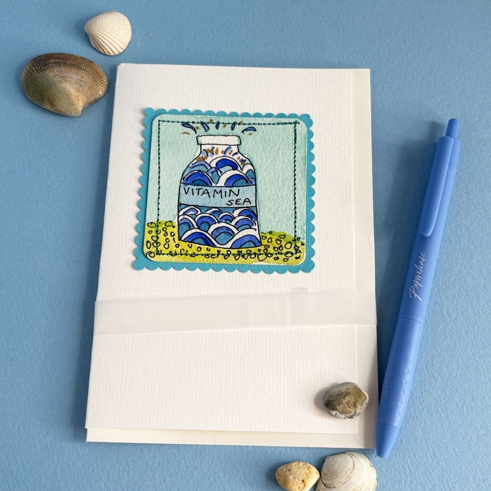 Vitamin Sea Greetings card for any occasion