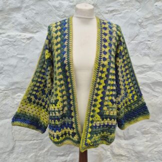 crochet hexi cardi