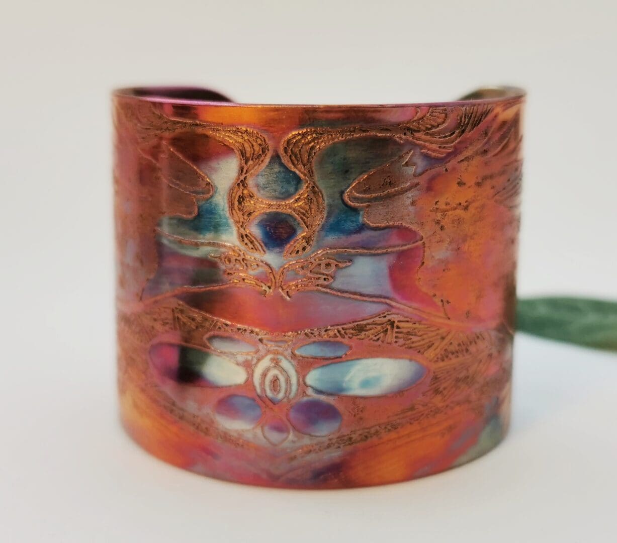 copper eagle cuff