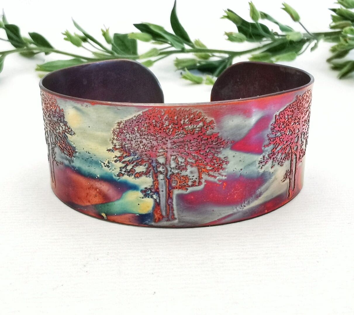 tree cuff bracelet