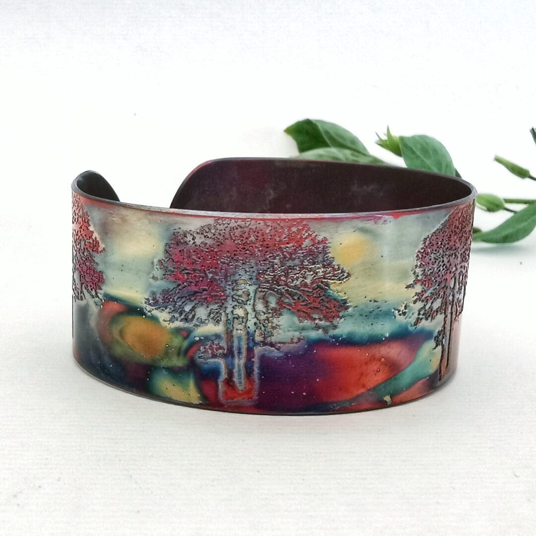 copper tree cuff