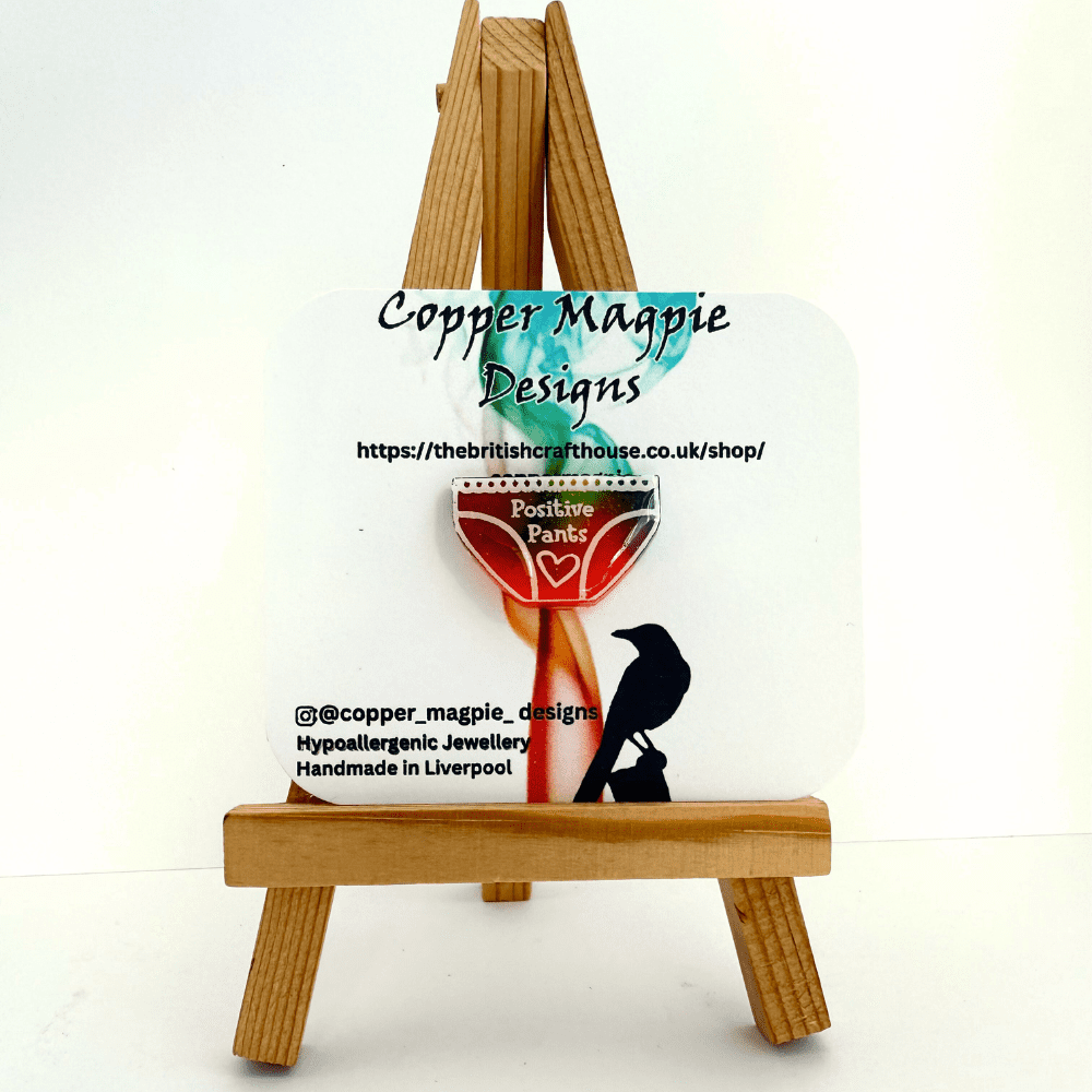 Positive Pants Resin Pin Badge - Image 7