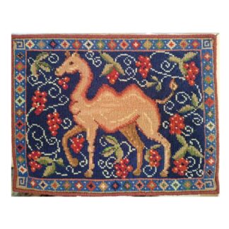 Camel Tapestry kit, sew yourself in easy counted cross-stitch
