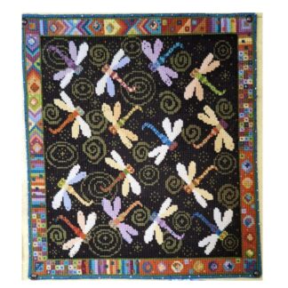 Dragonfly Dance tapestry kit
