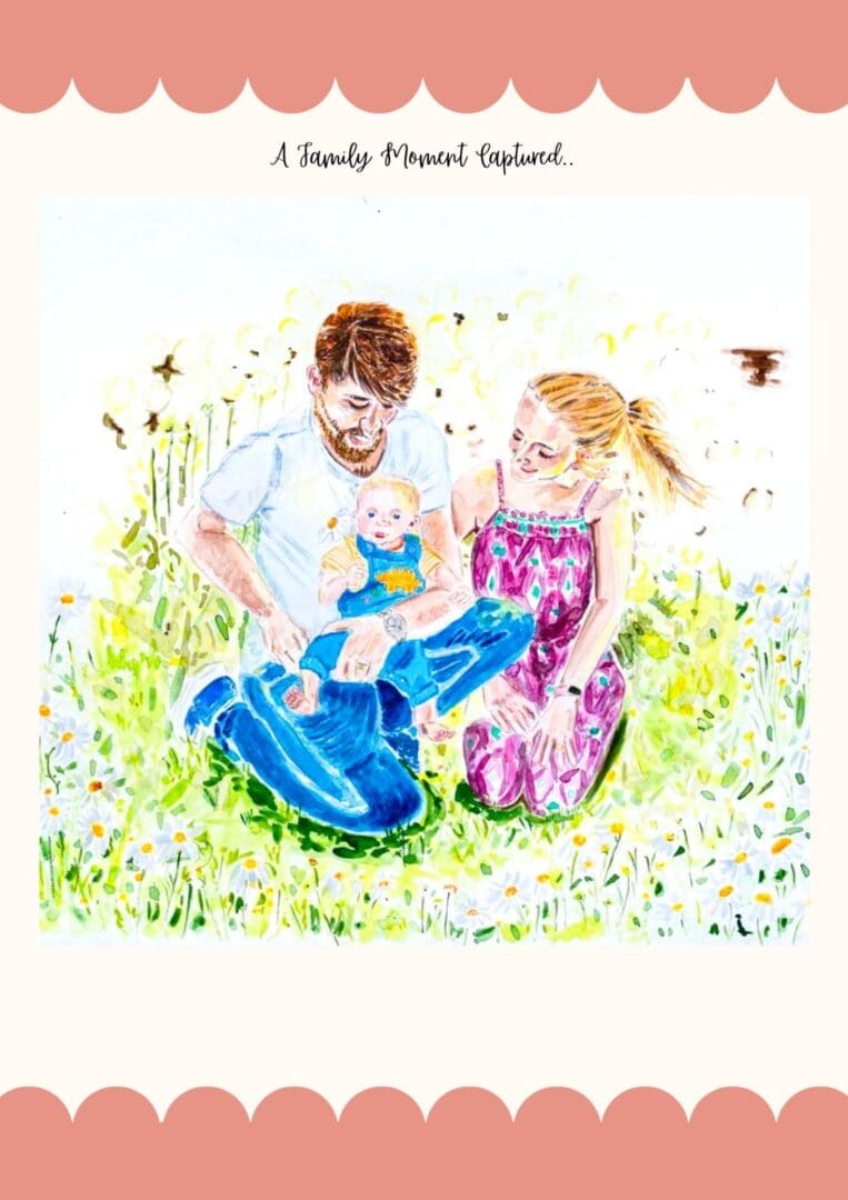 Bespoke Illustrator Available for People and Family Commissions- - Image 5