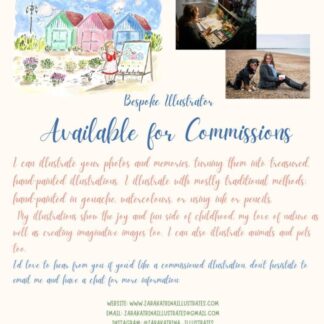 Bespoke Illustrator Available for People and Family Commissions-