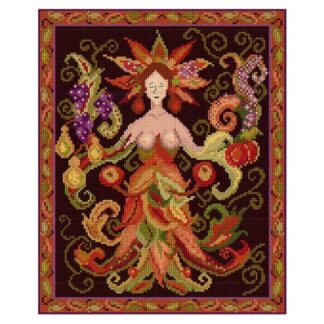 Autumn Goddess Tapestry Kit Traquair House Chapel Needlework Collection