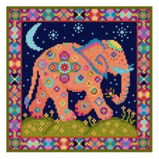 Elephant Moon Tapestry Kit Animal Fayre Designer Tapestry Kits