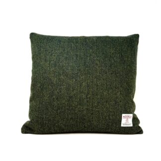 Harris Tweed® Green and Navy Cushion. Luxury Duck Feather Harris Tweed® Cushion