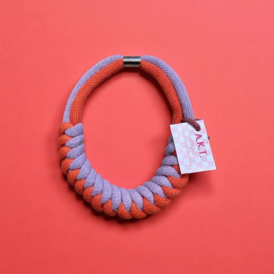 Handmade rope necklace - Image 3