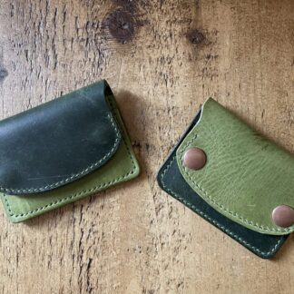 Italian leather, wallets, snap button