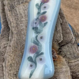 Floral Bar Glass Pendant