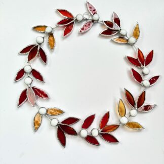 autumn wreath suncatchre