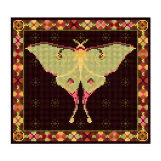 Luna Moth Tapestry Kit Animal Fayre Designer Tapestry Kits