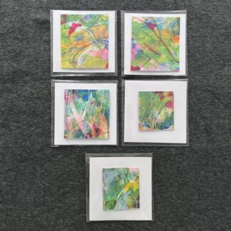 Original Abstract Art Cards