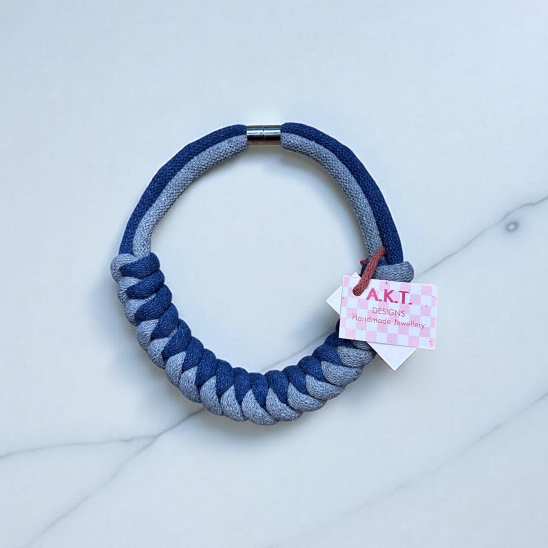 Handmade rope necklace