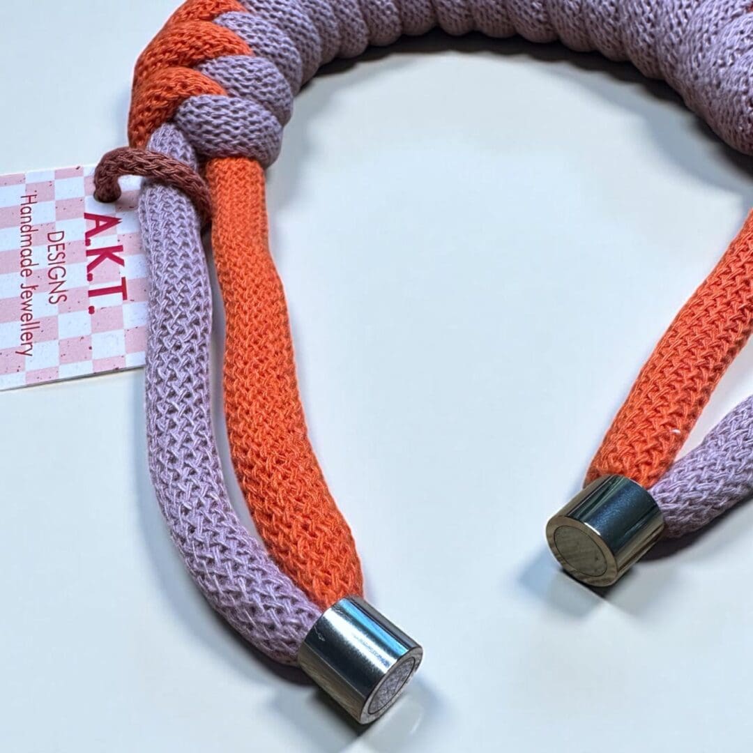 Handmade rope necklace - Image 2