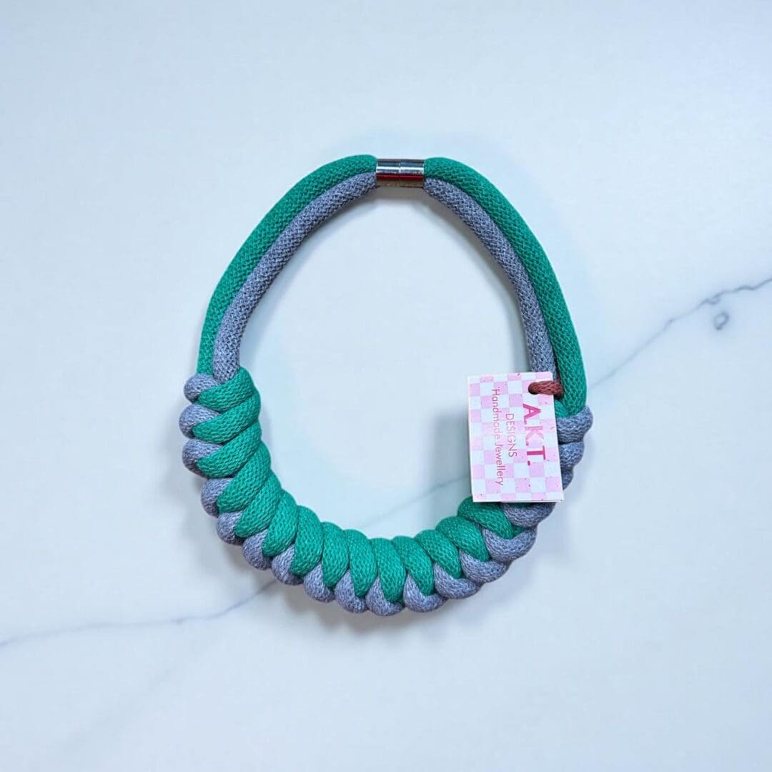 Handmade rope necklace