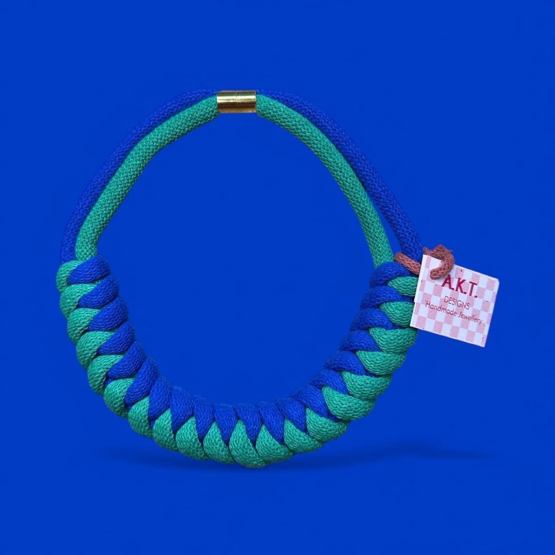 Handmade rope necklace - Image 4