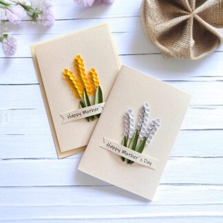 Handmade Greeting Card, Floral Mother`s Day Card, 3D Unique Card, Special Card for Mum