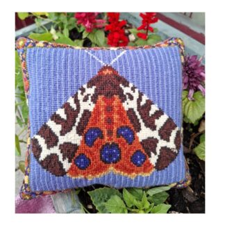 Tiger Moth Tapestry cushion