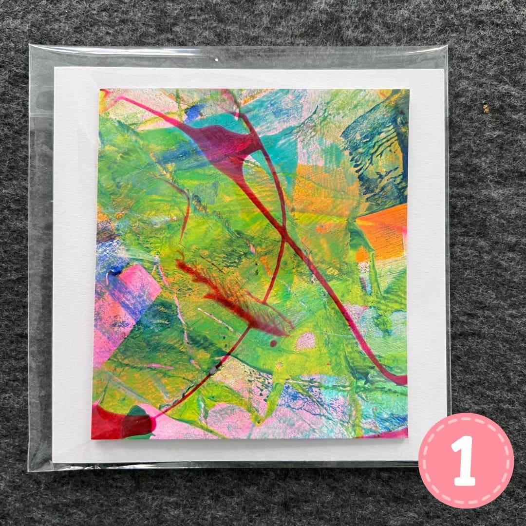Original Design Abstract Art Greeting Cards - Image 2
