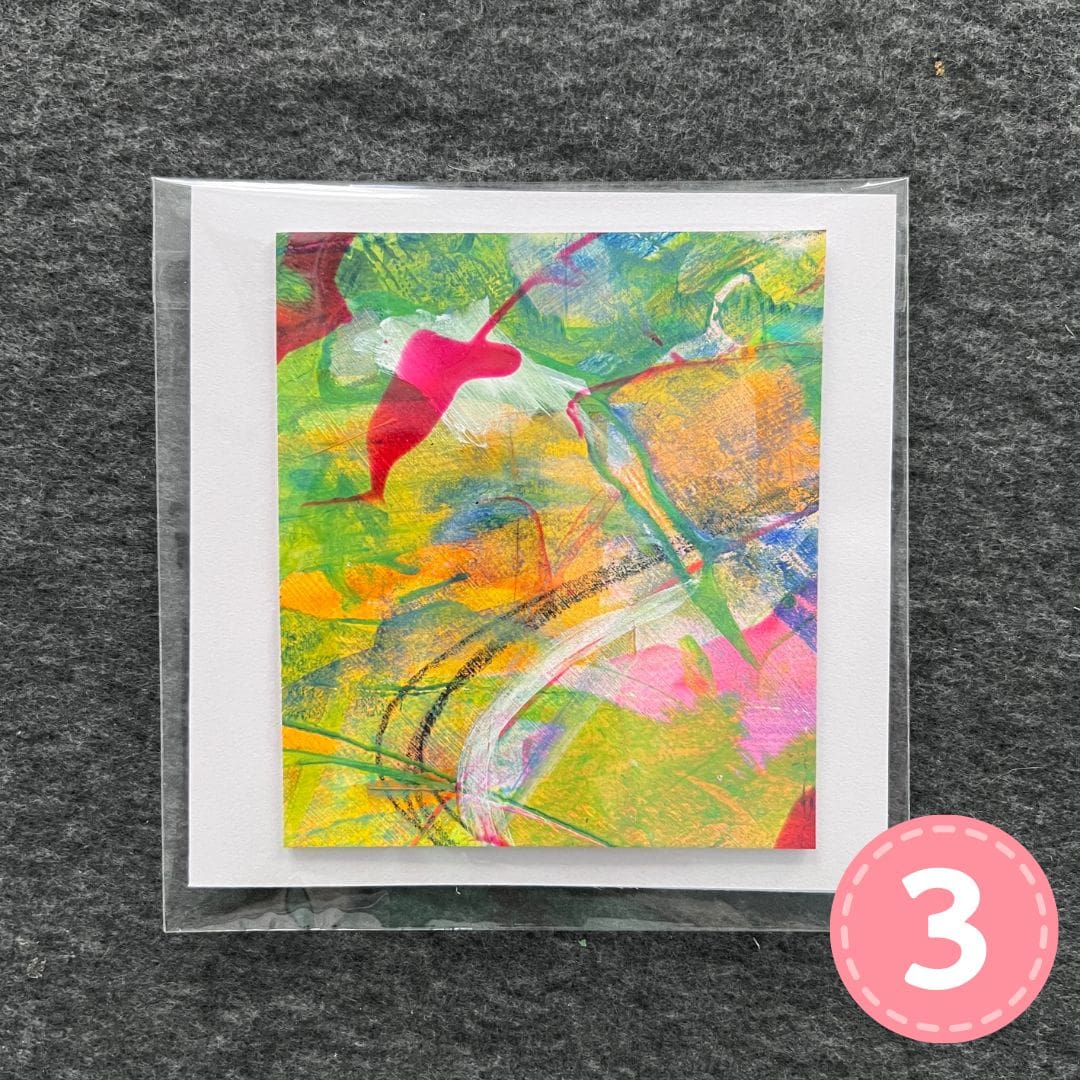 Original Design Abstract Art Greeting Cards - Image 4