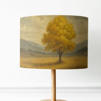 Autumn Landscape Print Lampshade - Fine Art Lightshade