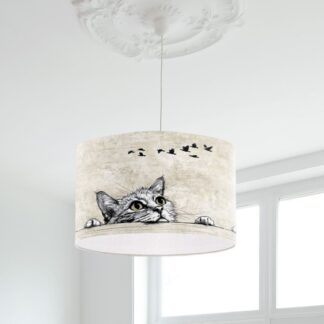Peeping Cat Lampshade Lightshade