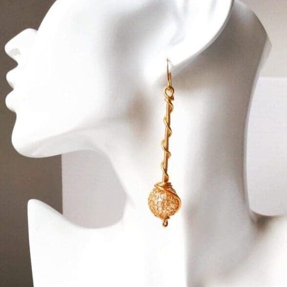 Wire crochet & woven jewellery by Kvintal