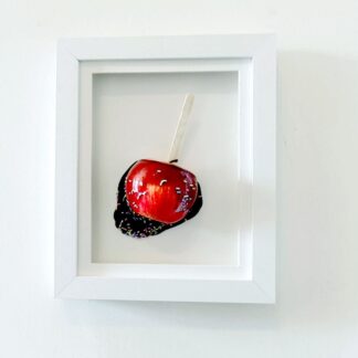 Framed Toffee Apple Food Art FREE POSTAGE