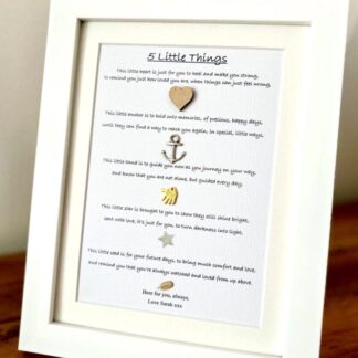 Personalised Sympathy and Condolence Gift, Bereavement Gift, Keepsake, Memorial Frame, Loving Gift