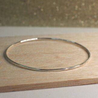 round silver bangle