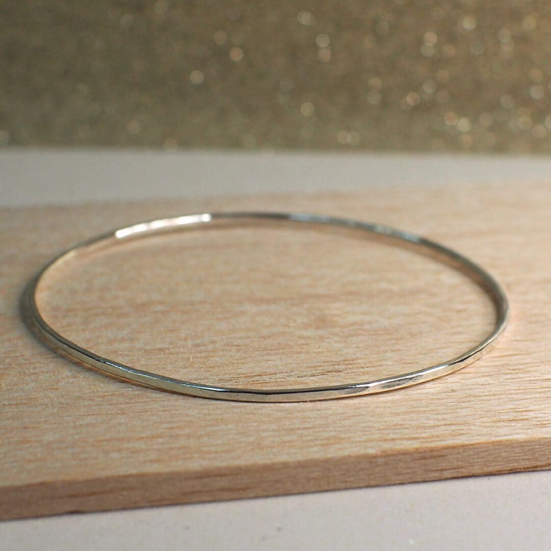 round silver bangle