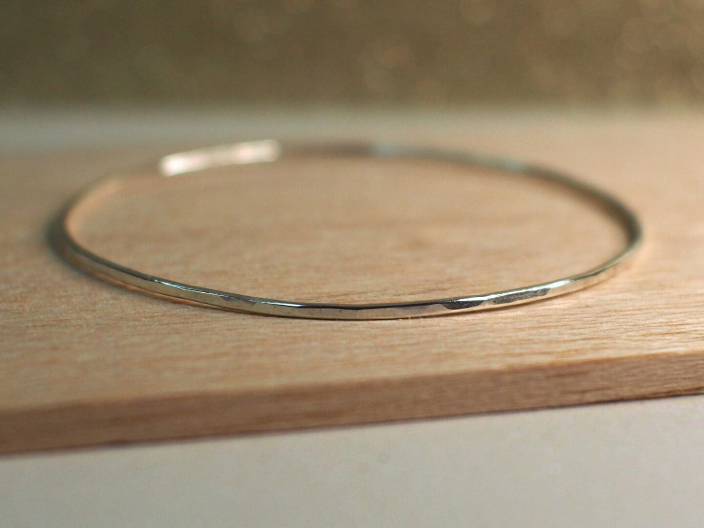 sterling silver stacking bangle