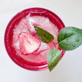Fake Food Art Strawberry Daiquiri