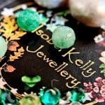 Isobel Kelly Jewellery, green gemstones