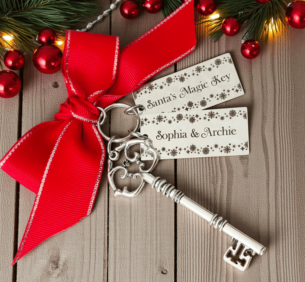 Santa's Magic Key With Personalised Fob.